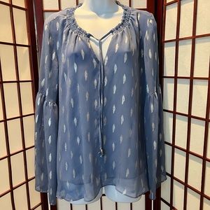 Jennifer Lopez Liliac Shimmering Blouse